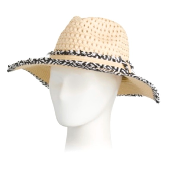 Badgley Mischka Accessories - Badgley Mischka Straw, Sun Hat! NWT